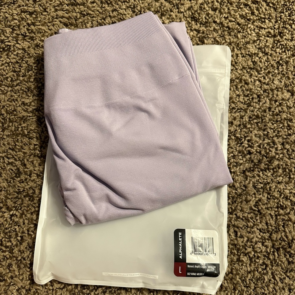 Alphalete amplify mystic lilac legging